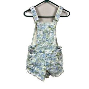 Anthropolgie Pilcro Denim Short Overalls